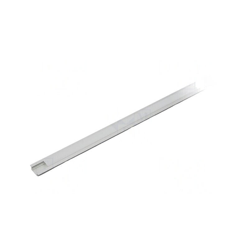 Profil Aluminiu LED 2m GROOVE10 Anodizat Premium | Electronic-mag.ro | Componente Electronice