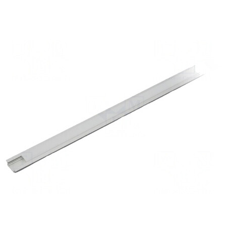 Profil Aluminiu LED 2m GROOVE10 Anodizat Premium | Electronic-mag.ro | Componente Electronice
