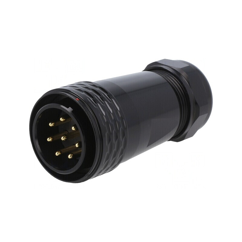 Conector Mufă Tată 8 PIN IP67 25A 500V Lipire pe Cablu | Electronic-mag.ro | Componente Electronice