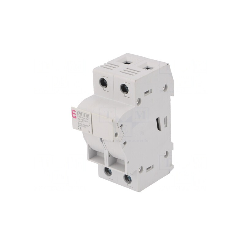 Separator cu Fuzibil 10,3x38mm pentru Șină DIN 25A 1kVAC | Electronic-mag.ro | Componente Electronice