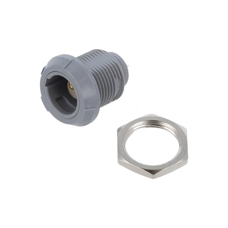 Mufă Mamă Circulară 2 Pin 10A IP50 0.5mm² | Electronic-mag.ro | Componente Electronice