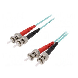 Patch Cord Fibra OM3 ST/UPC 2m LSZH | Electronic-mag.ro | Componente Electronice