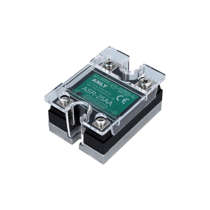 Releu Semiconductor 1-Fazat 25A 80-280VAC | Electronic-mag.ro | Componente Electronice Releu Semiconductor 1-Fazat 25A 80-280VAC | Electronic-mag.ro | Componente Electronice