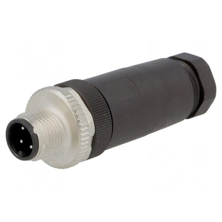 Mufă M12 4-PIN pe cablu IP67 DeviceNet/CANopen | Electronic-mag.ro | Componente Electronice