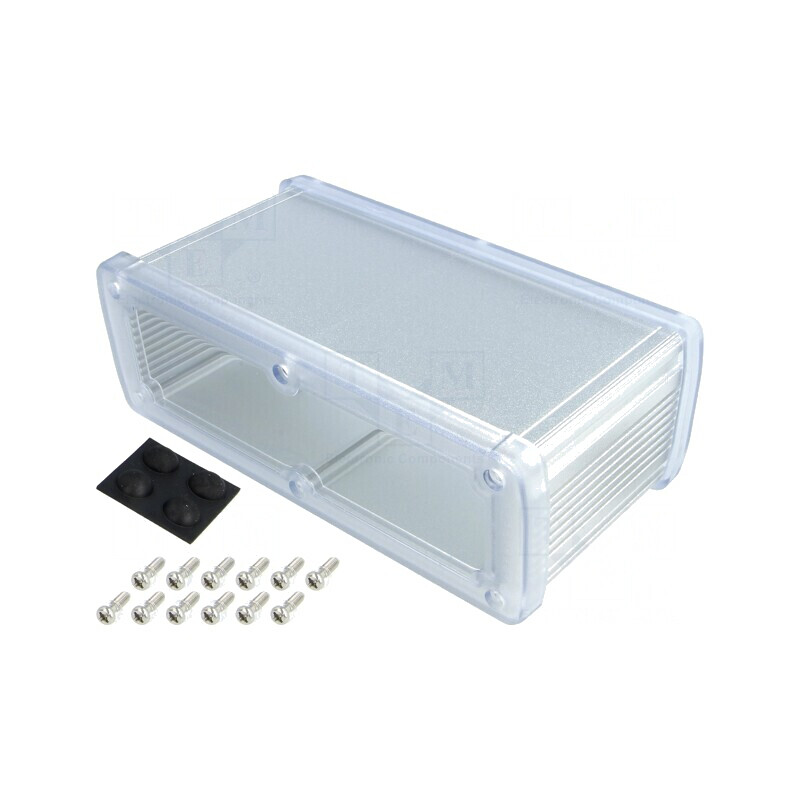 Carcasă universală aluminiu 177.6mm x 89mm x 61.1mm | Electronic-mag.ro | Componente Electronice