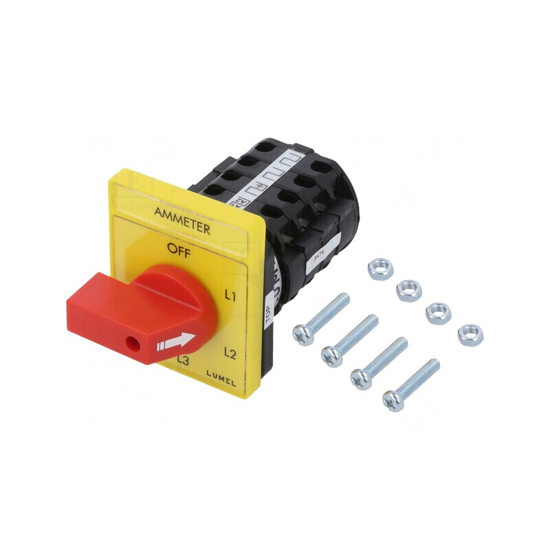 Comutator cu Came pentru Ampermetre 16A 5 Pozitii | Electronic-mag.ro | Componente Electronice Comutator cu Came pentru Ampermetre 16A 5 Pozitii | Electronic-mag.ro | Componente Electronice