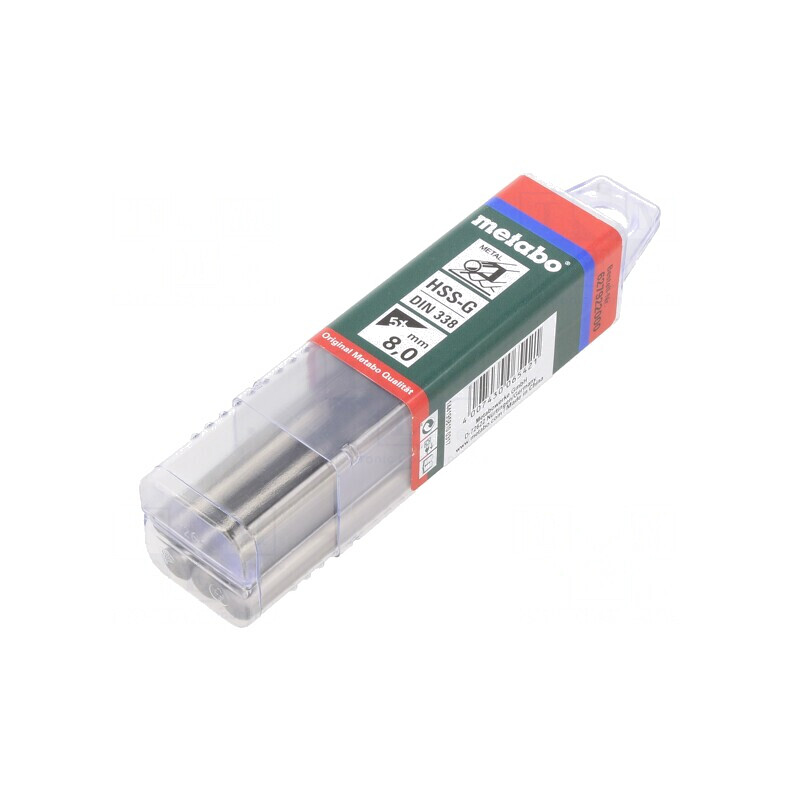 Burghiu Metal 8mm 117mm HSS-G | Electronic-mag.ro | Componente Electronice