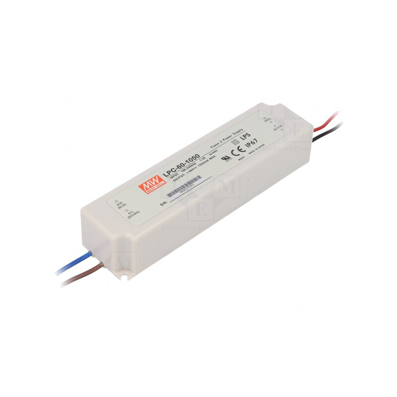Alimentator LED 50.4W 9-48V 1050mA | Electronic-mag.ro | Componente Electronice