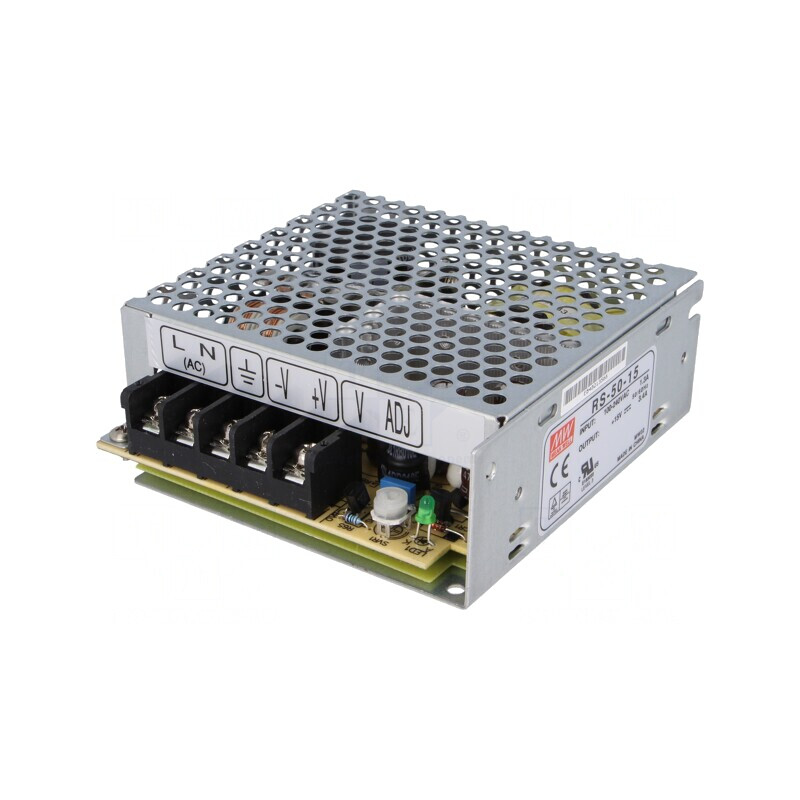 Alimentator Modular 50W 15VDC 3.4A | Electronic-mag.ro | Componente Electronice