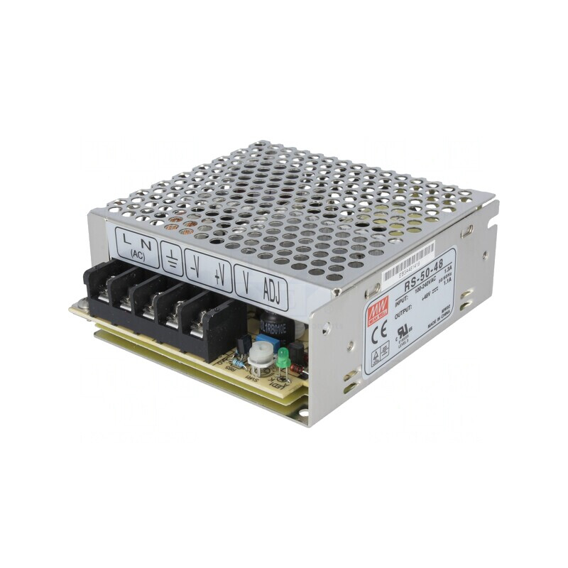 Alimentator modular 50W 48VDC 1.1A | Electronic-mag.ro | Componente Electronice