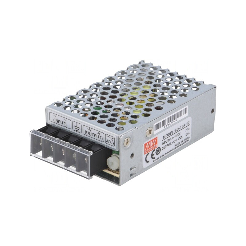Convertor DC/DC 15W 9.2-18V la 12V 1.25A | Electronic-mag.ro | Componente Electronice