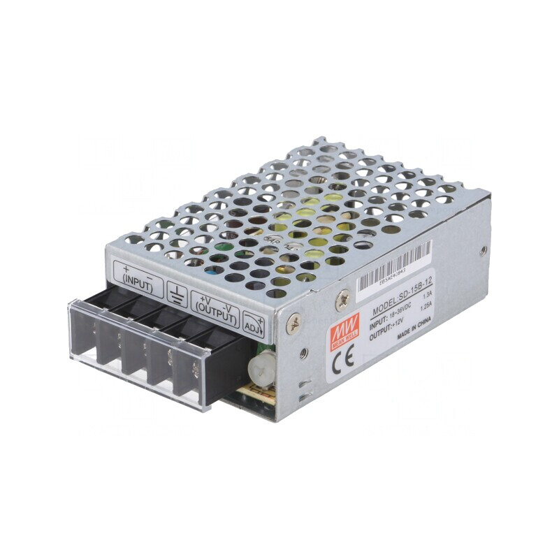 Convertor DC/DC 15W 18-36V la 12V 1.25A | Electronic-mag.ro | Componente Electronice