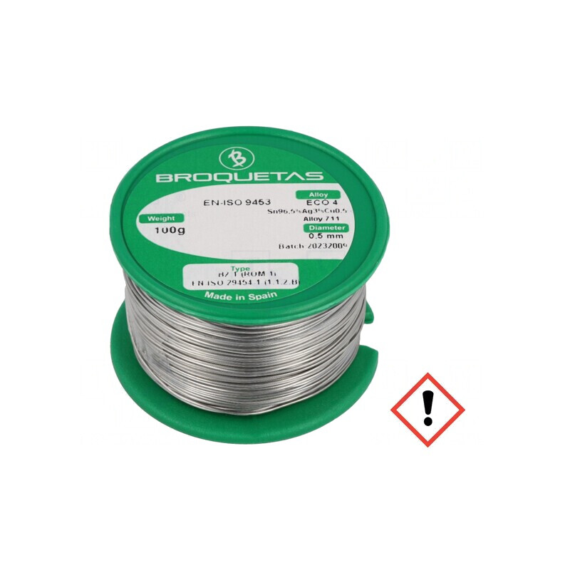 Sârmă de Lipit fără Plumb 0.5mm 100g | Electronic-mag.ro | Componente Electronice