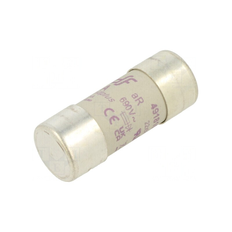 Siguranță aR 32A 690VAC 700VDC 22x58mm | Electronic-mag.ro | Componente Electronice