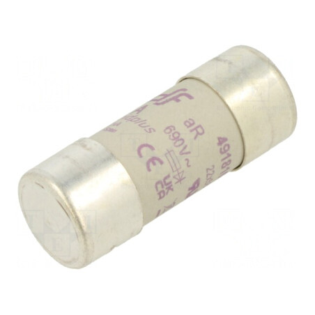 Siguranță aR 32A 690VAC 700VDC 22x58mm | Electronic-mag.ro | Componente Electronice