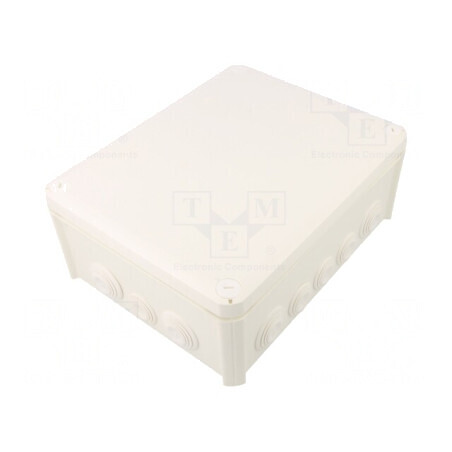 Cutie de Conexiuni IP66 Albă 190x240x95mm | Electronic-mag.ro | Componente Electronice