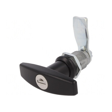 Închizătoare aluminiu și zinc 30mm negru | Electronic-mag.ro | Componente Electronice