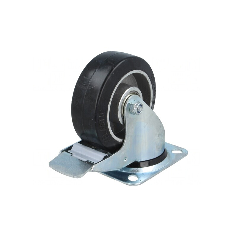 Roată de Transport 100mm 150kg Guma ALGE | Electronic-mag.ro | Componente Electronice