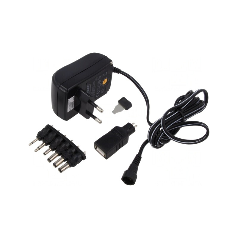 Încărcător EU 1,5A 3-12VDC | Electronic-mag.ro | Componente Electronice