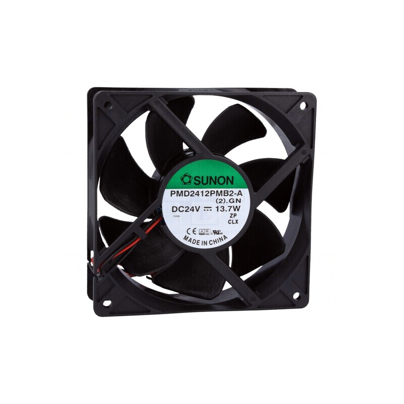 Ventilator axial 24VDC 120x120x38mm 288,82m3/h 51dBA | Electronic-mag.ro | Componente Electronice
