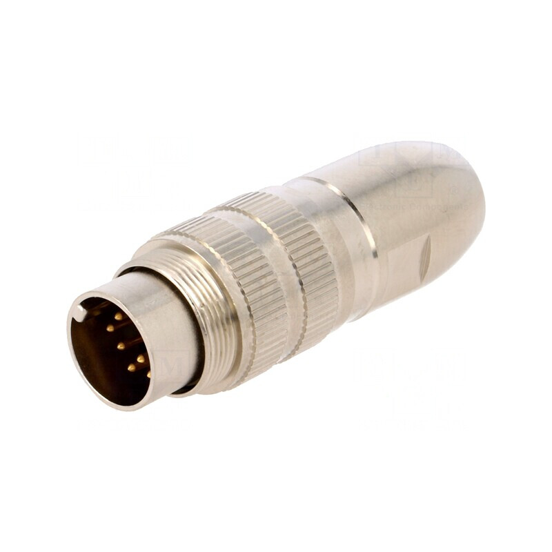 Mufă Tată Lipire M16 12PIN 3A 60V Drept pentru Cablu | Electronic-mag.ro | Componente Electronice