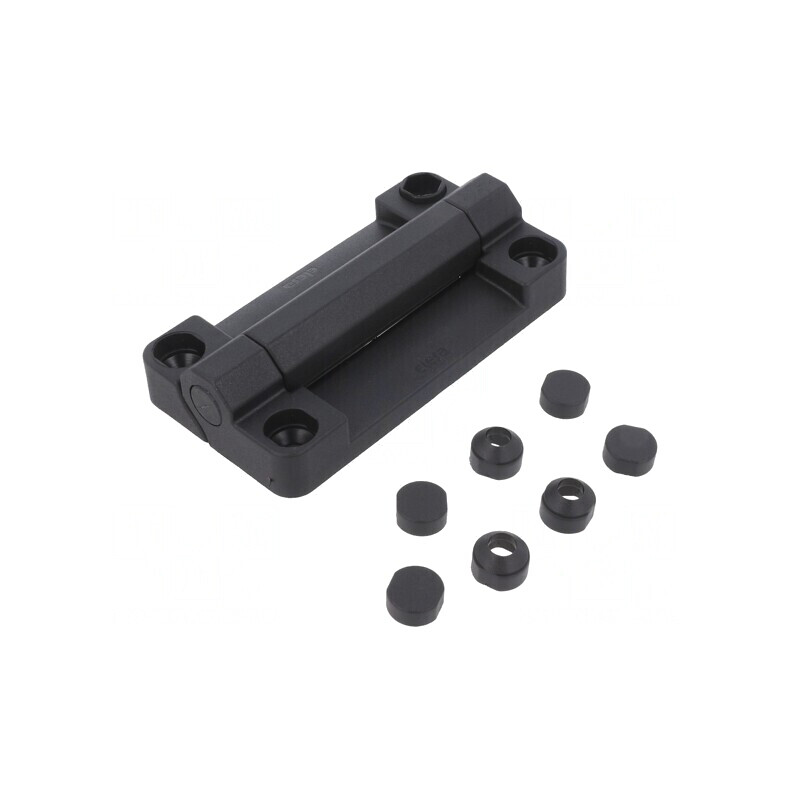 Balama Neagră Tehnopolimer 60mm x 110mm | Electronic-mag.ro | Componente Electronice Balama Neagră Tehnopolimer 60mm x 110mm | Electronic-mag.ro | Componente Electronice