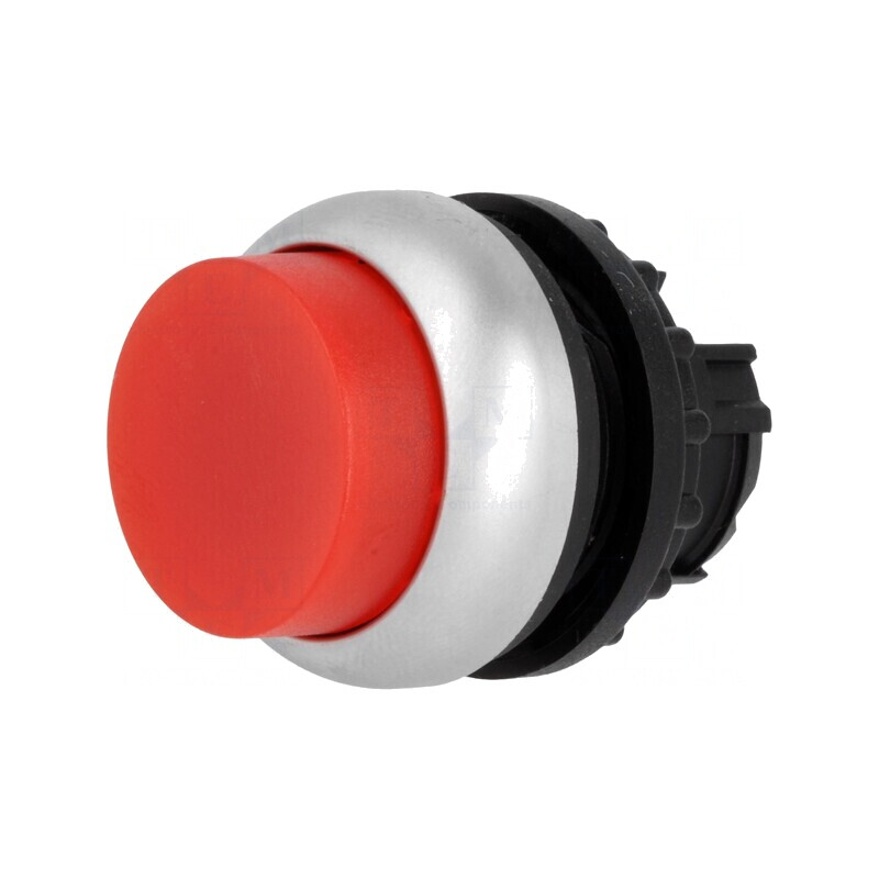 Comutator cu acționare prin apăsare 22mm roșu IP67 | Electronic-mag.ro | Componente Electronice
