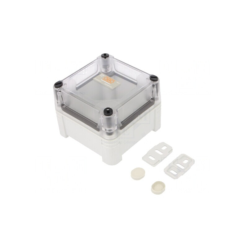 Cutie de conexiuni policarbonat 95x95x72mm | Electronic-mag.ro | Componente Electronice Cutie de conexiuni policarbonat 95x95x72mm | Electronic-mag.ro | Componente Electronice