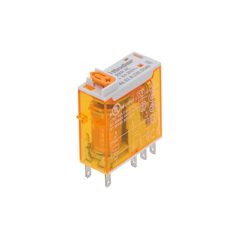 Releu Electromagnetic DPDT 230V 15A | Electronic-mag.ro | Componente Electronice