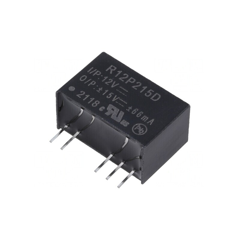 Convertor DC/DC 2W 12V la ±15V | Electronic-mag.ro | Componente Electronice
