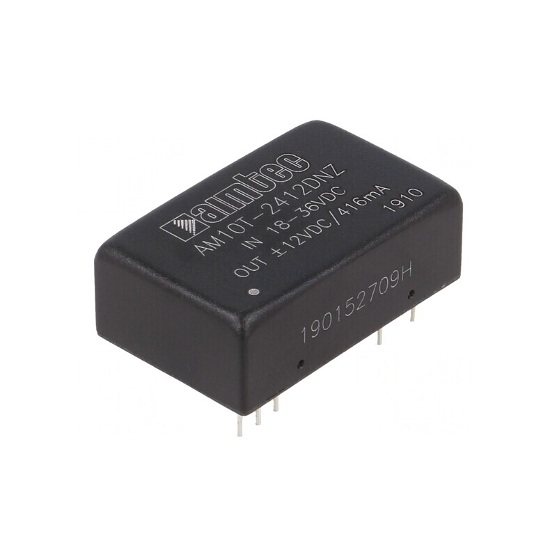 Convertor DC/DC 10W 18-36V la 12V/-12V | Electronic-mag.ro | Componente Electronice
