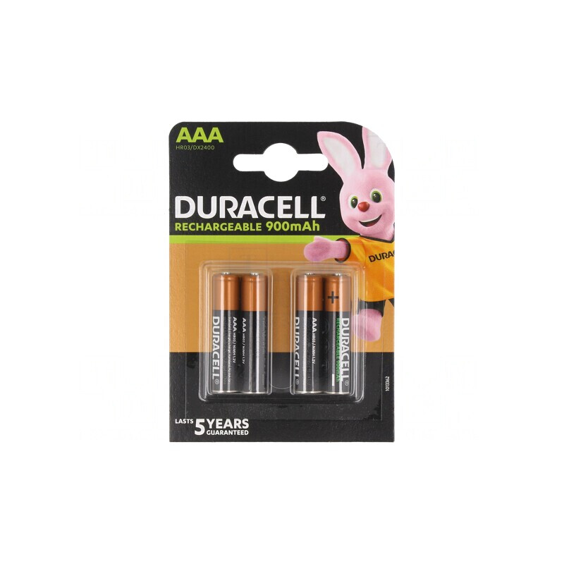 Baterii Reîncărcabile Ni-MH AAA 850mAh Duracell 4 Bucăți | Electronic-mag.ro | Componente Electronice Baterii Reîncărcabile Ni-MH AAA 850mAh Duracell 4 Bucăți | Electronic-mag.ro | Componente Electronice