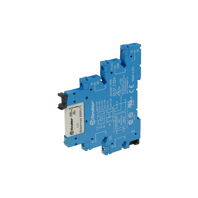 Releu Intermediar SPDT 12V 6A 250VAC | Electronic-mag.ro | Componente Electronice