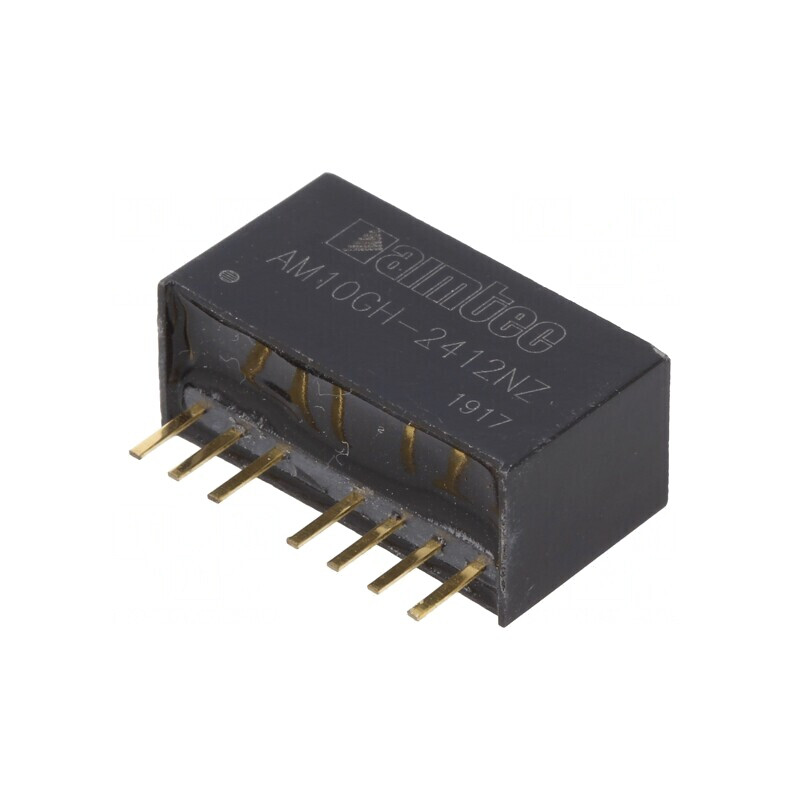 Convertor DC/DC 10W 9-36V la 12V 0.83A SIP8 AM10GH-2412NZ | Electronic-mag.ro | Componente Electronice