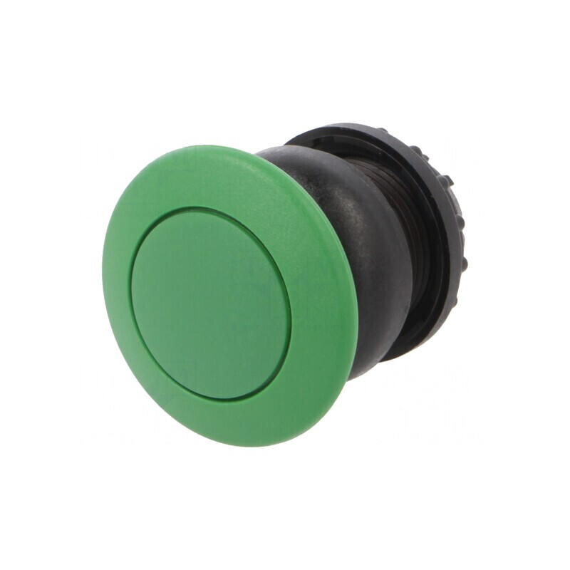 Comutator apăsare 22mm verde 2 poziții | Electronic-mag.ro | Componente Electronice