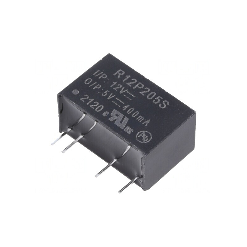 Convertor DC/DC 2W 10,8-13,2V la 5V 400mA | Electronic-mag.ro | Componente Electronice
