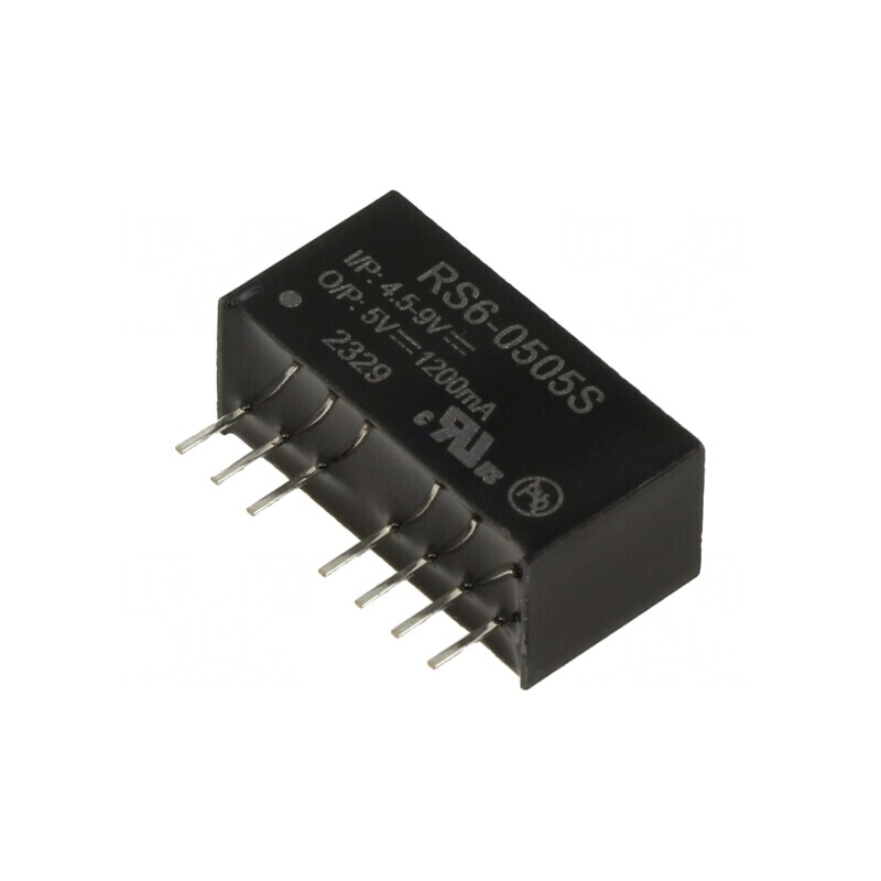 Convertor DC/DC 6W 5V 1.2A SIP8 | Electronic-mag.ro | Componente Electronice