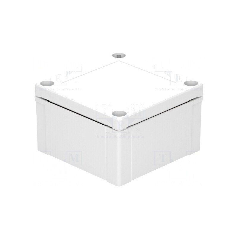 Carcasă universală 100x100x60mm ABS gri IK07 | Electronic-mag.ro | Componente Electronice