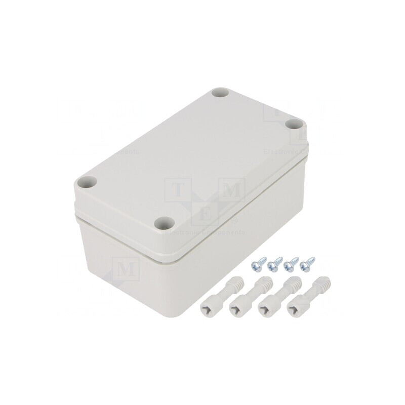 Carcasă universală ABS gri 80x140x65mm | Electronic-mag.ro | Componente Electronice