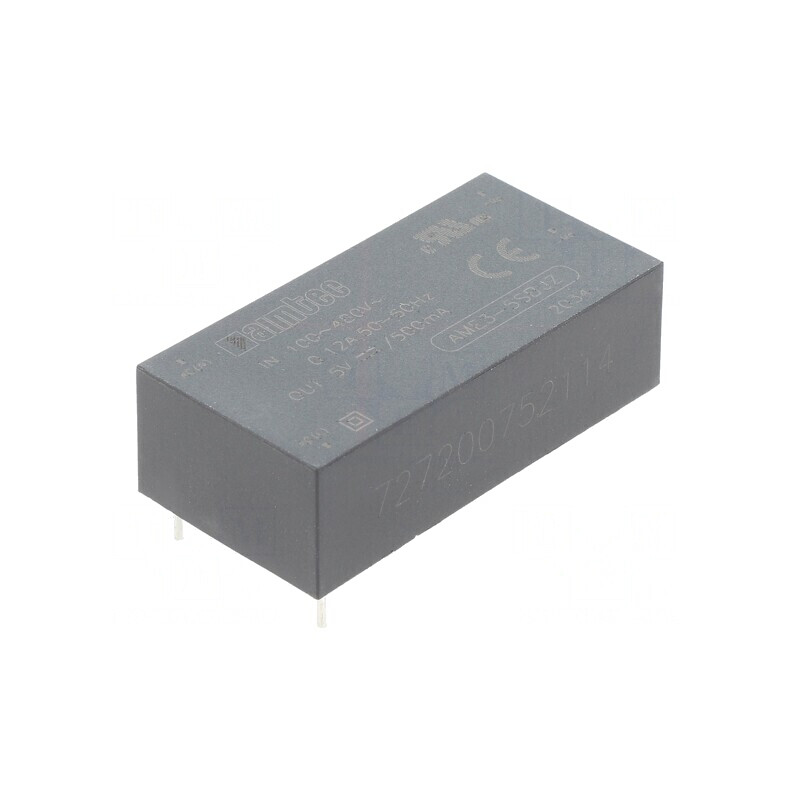 Convertor AC/DC 3W 90-528VAC 5VDC 70% | Electronic-mag.ro | Componente Electronice
