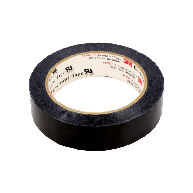 Bandă Electroizolantă Neagră 25mm x 66m Acrilică | Electronic-mag.ro | Componente Electronice