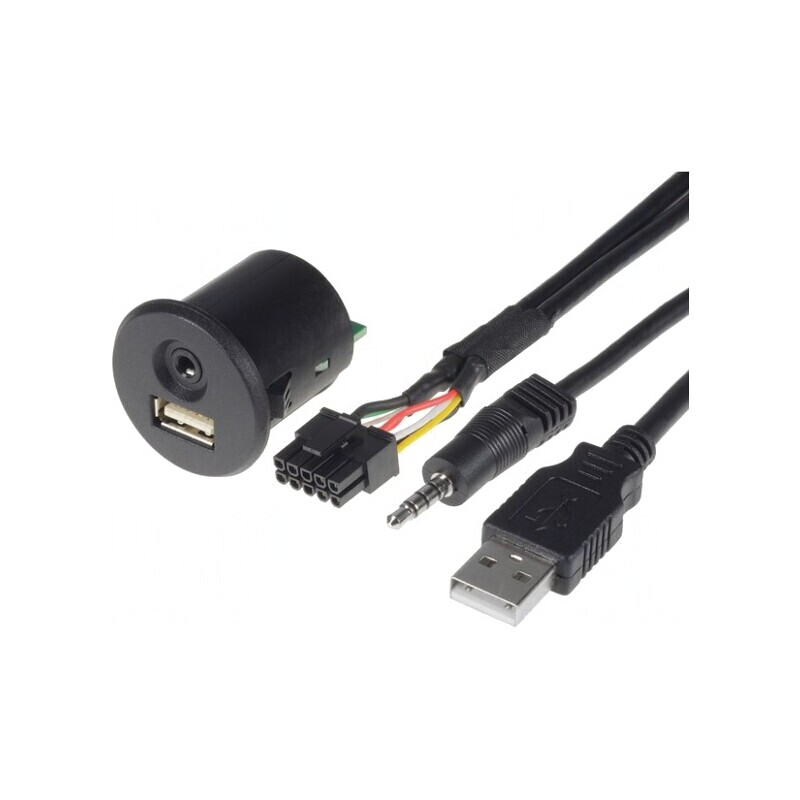 Adaptor USB/AUX Fiat Punto 2005 0.9m | Electronic-mag.ro | Componente Electronice