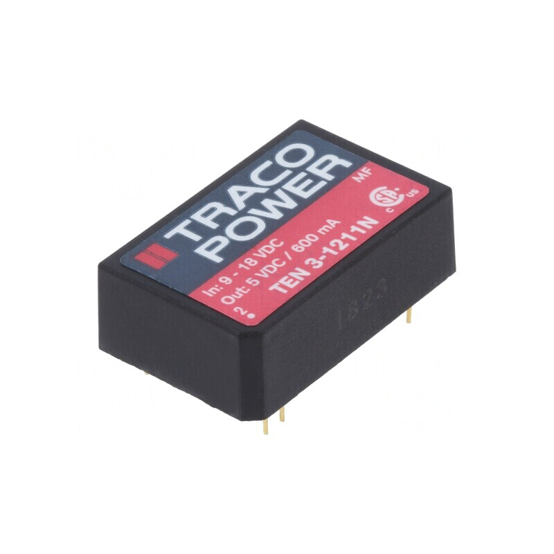 Convertor DC/DC 3W 9-18V la 5V 600mA DIP24 | Electronic-mag.ro | Componente Electronice