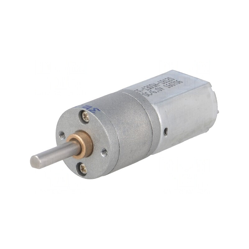 Motor DC cu Transmisie Pololu 20D 6V 313:1 Metal 20x46mm | Electronic-mag.ro | Componente Electronice