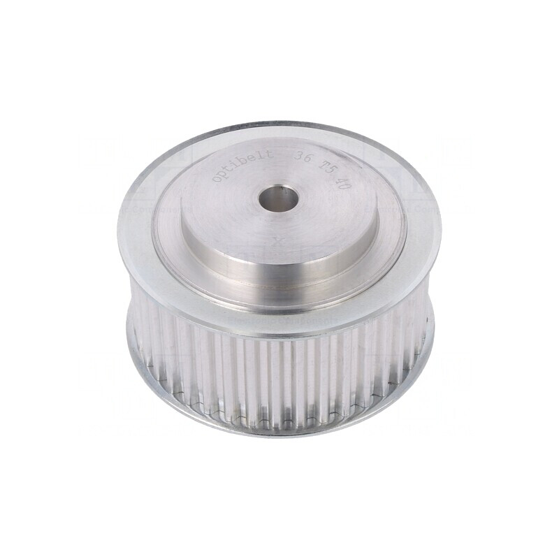 Roată de curea T5 aluminiu 36T 25mm | Electronic-mag.ro | Componente Electronice Roată de curea T5 aluminiu 36T 25mm | Electronic-mag.ro | Componente Electronice