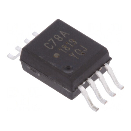 Optocuplor SMD Amplificator Izolat SO8 15kV/μs ACPL-C78A-000E | Electronic-mag.ro | Componente Electronice
