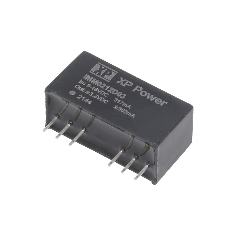 Convertor DC/DC 2W 9-18V la 3,3V/ -3,3V | Electronic-mag.ro | Componente Electronice