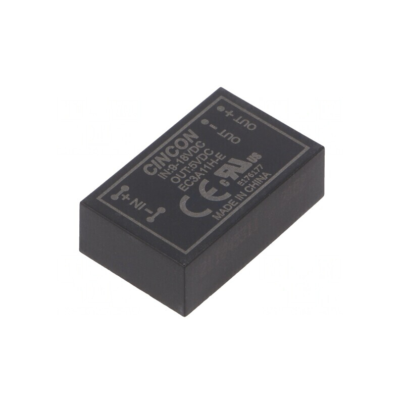 Convertor DC/DC 3W 9-18V la 5V 309mA DIP24 | Electronic-mag.ro | Componente Electronice