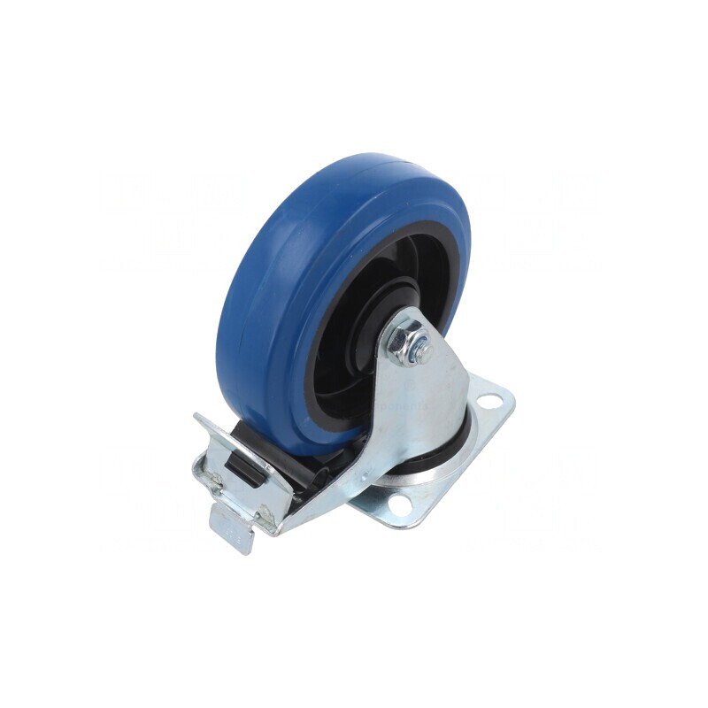 Roată de transport 125mm 200kg gumă | Electronic-mag.ro | Componente Electronice