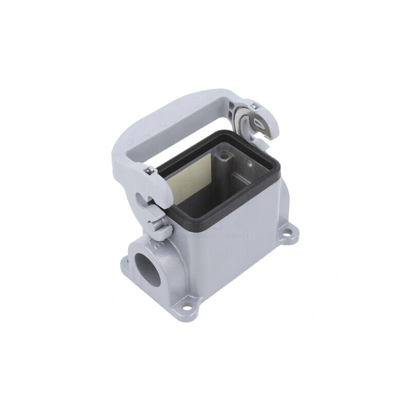 Carcasă pentru conectori HDC dimensiune 6 cu clichet | Electronic-mag.ro | Componente Electronice